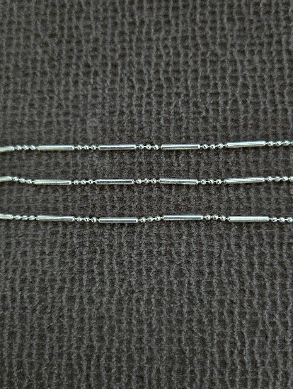 Silver🤍 Bar-Bead Triple3️⃣ Strand Bracelet - NWOT - Picture 5 of 15